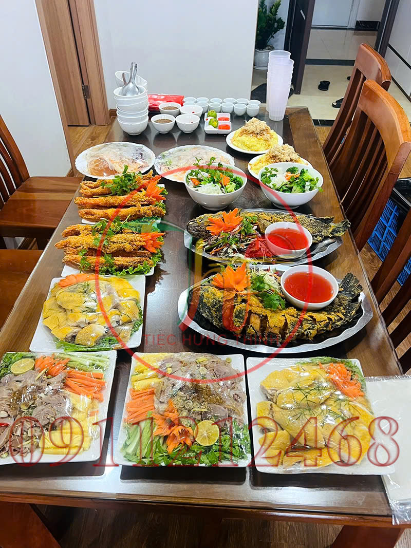 Đặt cỗ chung cư ở Định Công