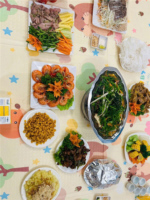 Ảnh Buffet tại nhà ở Thịnh Liệt